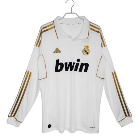 2011/12 Real Madrid Home Fullsleeves Jersey - Retro