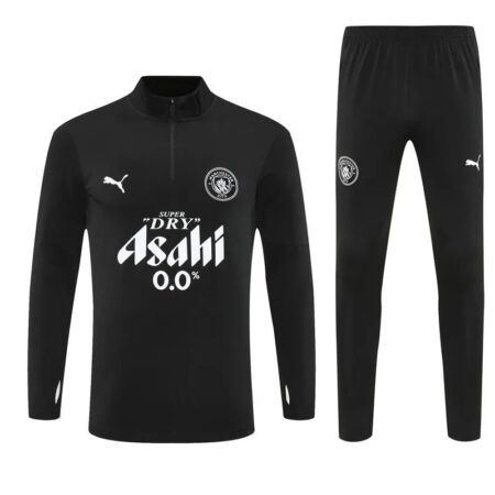 Manchester city Bkack Training Tracksuit (AUTHENTIC)